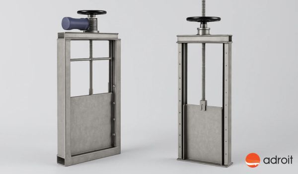 Hydraulic vs. Manual Sluice Gates